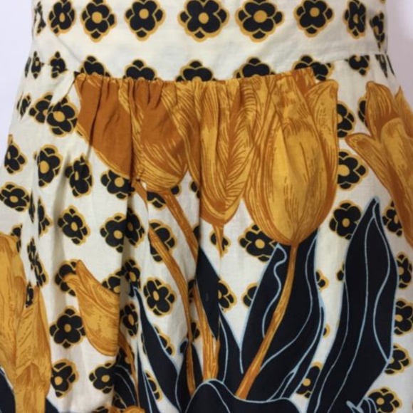 Edme & Esyllte Floral Boho Pocket Skirt Sz S/P - Picture 5 of 8